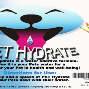 PETHYDRATE- THIRST QUENCHING TRACE ELEMENTS FORMULA FOR PETS AND LIVESTOCK 32 oz.
